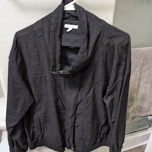 Black Jacket with High Collar